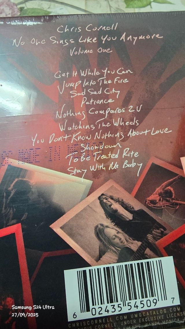 CD Chris Cornell - No one sings like you