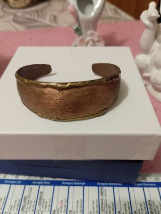 Bracciale vintage rame e oro