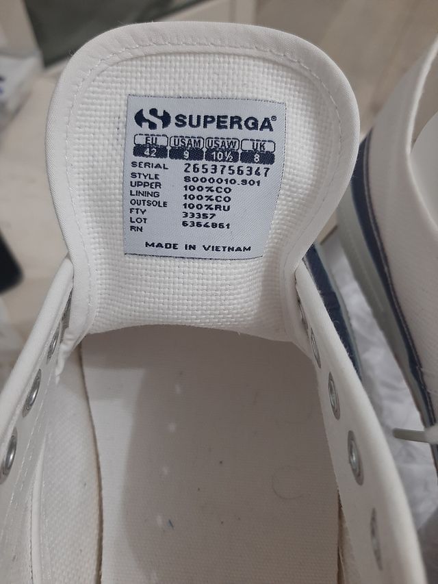 Superga Nastro Azzurro Tg 42