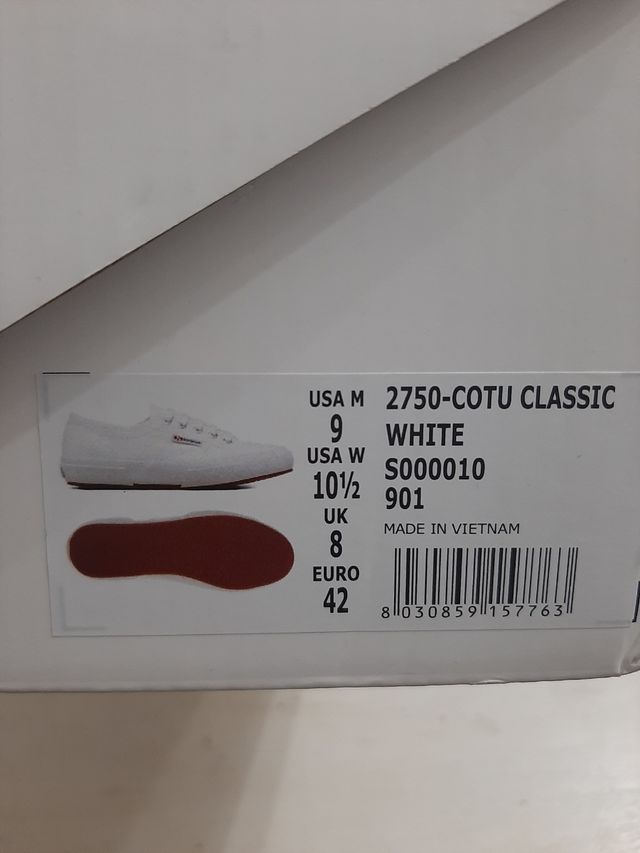 Superga Nastro Azzurro Tg 42
