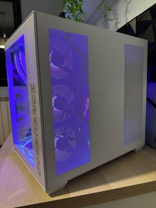 Ordenador Gaming Intel Core i7 Blanco/Morado