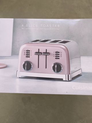 Tostadora Cuisinart 4 Ranuras Rosa