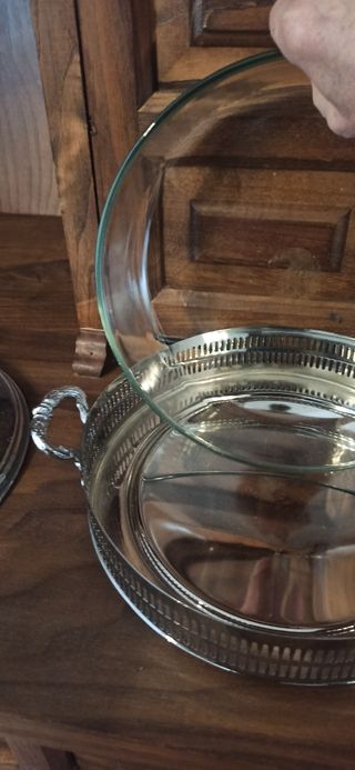 Angulera con interior de cristal