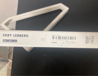 Escuadras grandes Ikea blancas