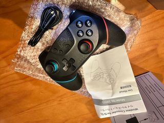 Mando Pro Nintendo Switch Negro wireless