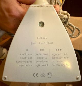 Lote de Plancha y tabla de planchar