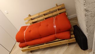 Sofa- Cama Karup Design 160x200cm Madera Natural