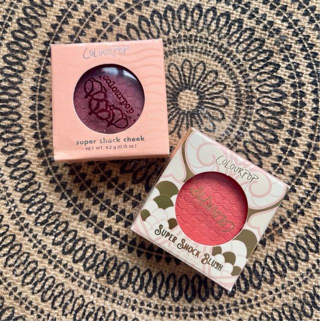 Set 2 Coloretes ColourPop Super Shock Cheek NUEVOS