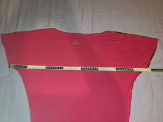 Camiseta Desigual Multicolor y Rosa