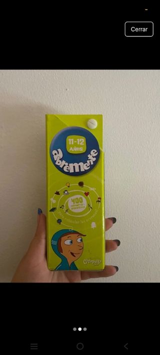 Juego de preguntas Ábreme 11-12 años