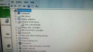 Gravador CD-RW TDK IDE Gaveta Azul