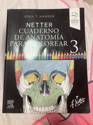 Netter. Cuaderno de anatomía para colorear: 2ª ...