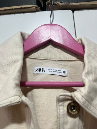 Cazadora Zara Beige Talla XS