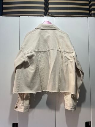 Cazadora Zara Beige Talla XS