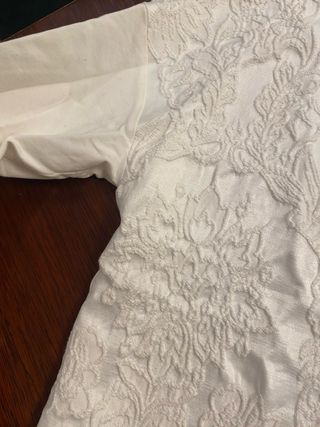 Top Massimo Dutti Blanco Talla M