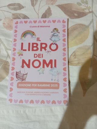 Il Libro dei Nomi per Bambine 2025