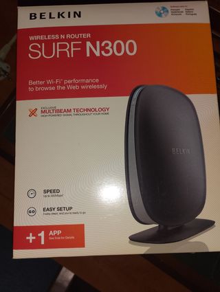Router N Belkin N300 Surf 300Mbps