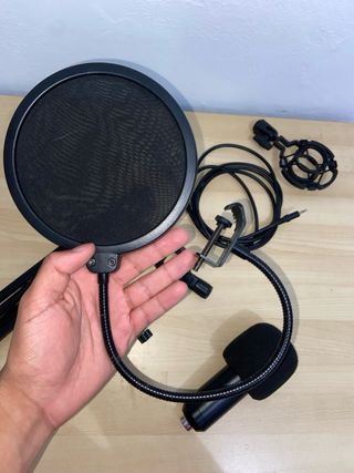 Micrófono Condensador con Accesorios
