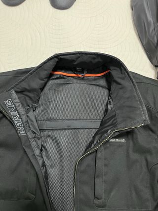 Chaqueta Moto Textil Bering Negra