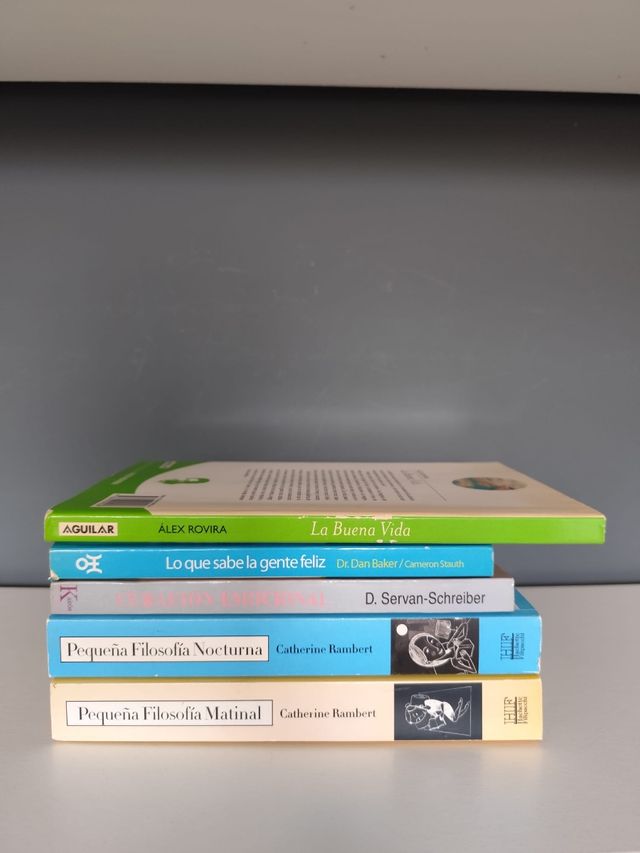 Pack 5 Libros de autoayuda