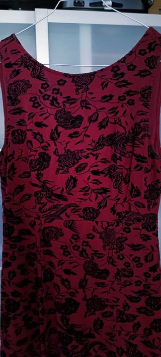 Abito lungo bordeaux Forever 21