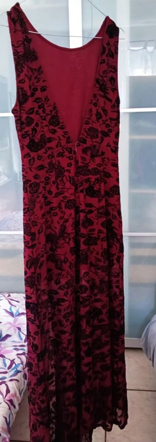 Abito lungo bordeaux Forever 21