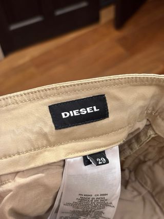 Pantalones Chino Diesel Beige