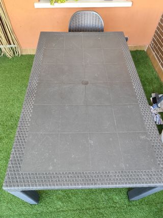 Conjunto 6 Sillas Exterior Apilables terraza