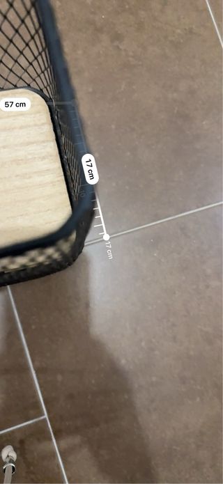 Estantería de pared rejilla y madera