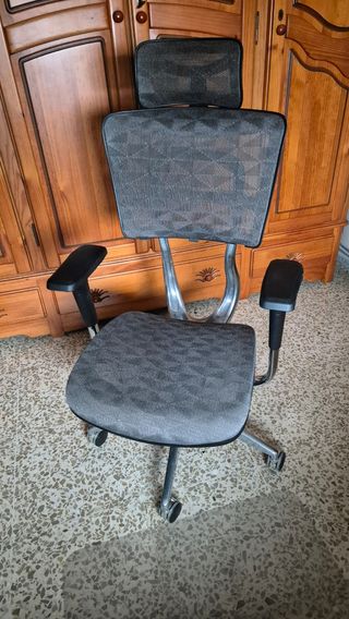 Silla oficina ergonómica despiece