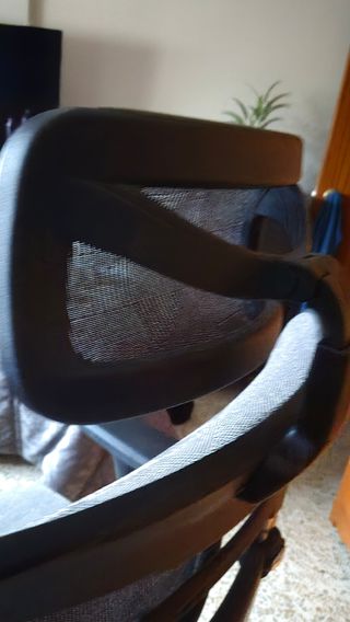 Silla oficina ergonómica despiece