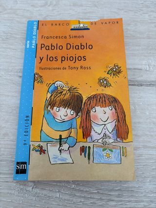 Libro Pablo Diablo y los piojos