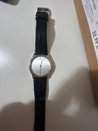 Reloj Skagen Negro/Plateado