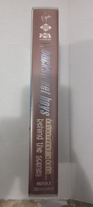 Película VHS Backstreet Boys Behind the Scenes