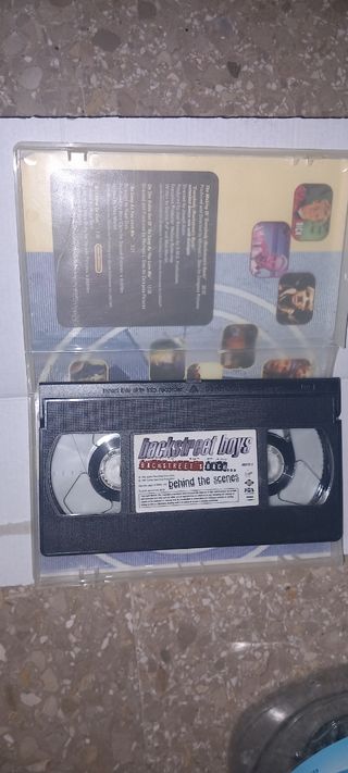 Película VHS Backstreet Boys Behind the Scenes