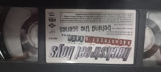 Película VHS Backstreet Boys Behind the Scenes