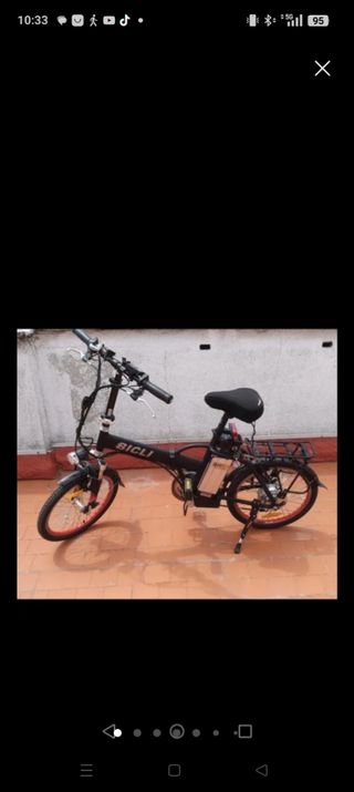 Bicicleta Eléctrica Plegable BICLI