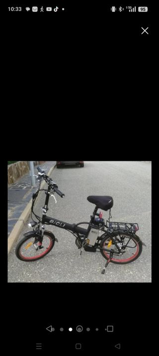 Bicicleta Eléctrica Plegable BICLI