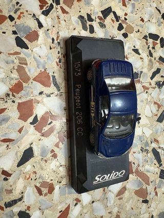 Coche Colección Peugeot 206 CC Solido 1573