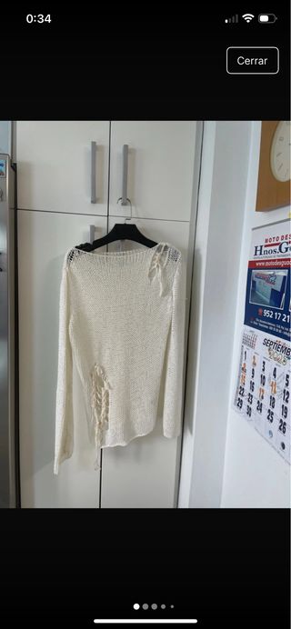 Blusa Purificación García Talla M Deshilachada