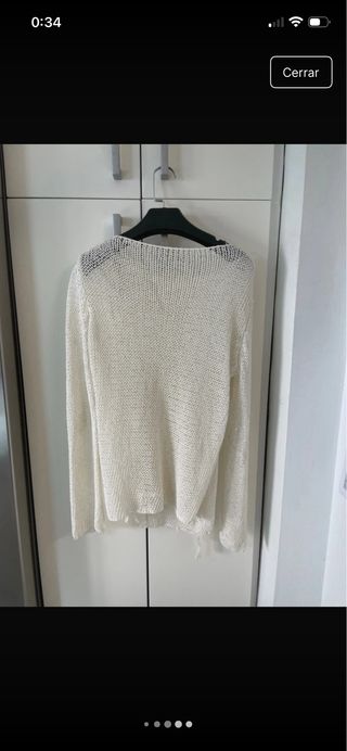Blusa Purificación García Talla M Deshilachada