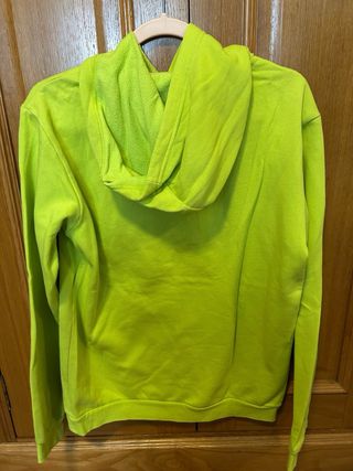 Sudadera Adidas Talla S Verde Flúor