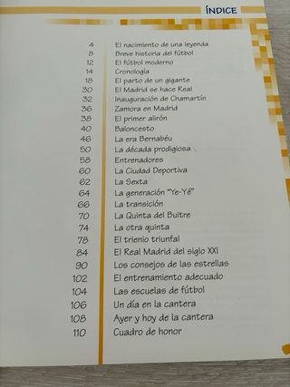 Libro Historia del Real Madrid para jóvenes.