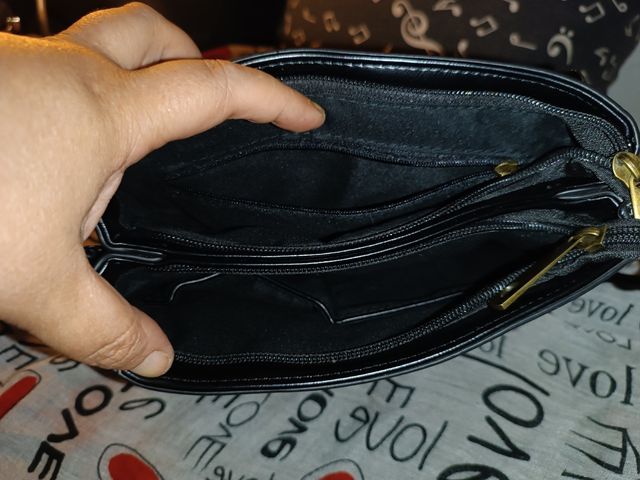 Bolso negro elegante