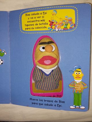 Libro marioneta Blas