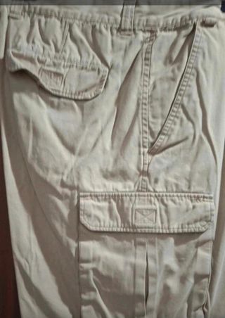 Pantalones cortos cargo hombre beige