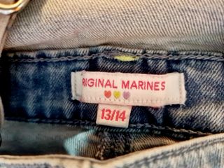 Salopette corta bimba