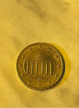 Moneda 10 céntimos Alemania 2002