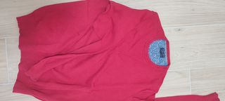Jersey hombre rojo