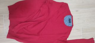 Jersey hombre rojo